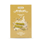 iConiksweet – Tablette de Chocolat Dubai - Kayadif Chocolat blanc & Pistache – 12 x 100g