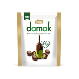 Nestlé Damak Draje Pistache enrobé de chocolat 12x50g