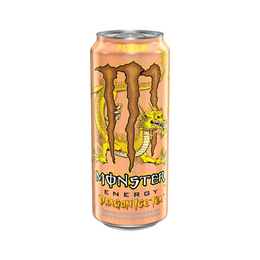 Monster Dragon Ice Tea peach Brazil 24 x 473 ml - Monster dragon Thé Glacé Pêche du Brésil