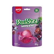 Amos Peelerz Gummy Grape 24x65g