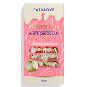Patislove Angel hair with dried raspberry powder white chocolate 10x180g