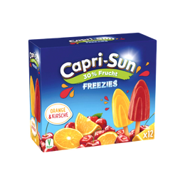 Capri-Sun Freezies Orange & Kirsche - Glaces Capri-Sun Orange & Cerises 8x12x35ml