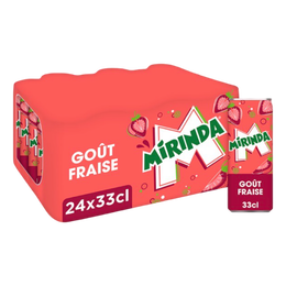 Mirinda Fraise 24 x 33 cl