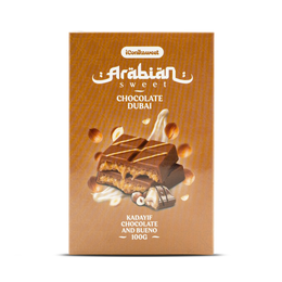 iConiksweet – Tablette de Chocolat Dubai - Kayadif Chocolat au lait & Bueno – 12 x 100g
