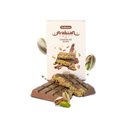 iConiksweet – ArabianSweet - Tablette de Chocolat Dubai - Kayadif Chocolat & Pistache – 12 x 100g - CandyMarket.Fr
