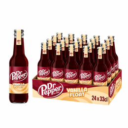 Dr Pepper Vanilla Glass Bottle 12 x 275ml