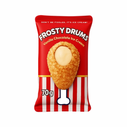 Frosty Drump Vanilla Chocolate Flavor Ice Cream 24 x 70g