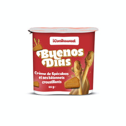iConiksweet - Buenos Dias - Crème de Spéculoos et ses bâtonnets croustillants 24x55g