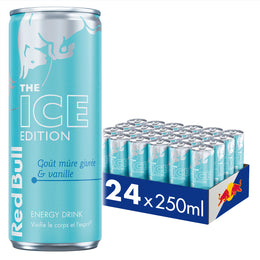 Red Bull 12 x 250ml Ice Edition Mure Givrée & Vanille