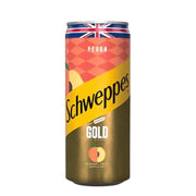 Schweppes Gold Peche 24x24cl - CandyMarket.Fr