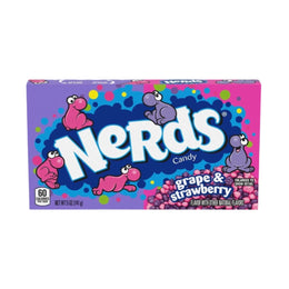 Nerds Grape Strawberry 12x141g - Nerds Goût Raisin Fraise