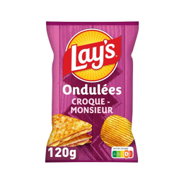 Lay’s Ondulées Croque-Monsieur 16 x 120g