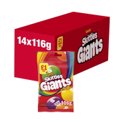 Skittles Fruits Giants 3x Biggers 14x116g