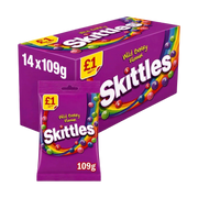 Skittles Treat Bag Wildberry 14x109g