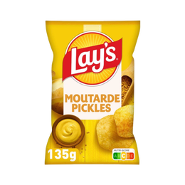 Lay's Chips Moutarde Pickles 20 x 135 g