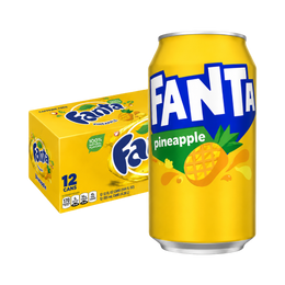 Fanta US Pineapple 12x355ml - Fanta US Ananas