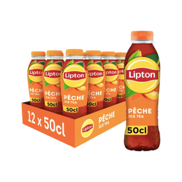 Lipton Pêche 12 x 50 cl