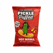 Van Holten's Pickle Puffed Snacks Hot Mama 10x90g