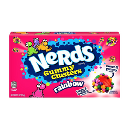 Nerds Gummy Clusters 12x85g - Nerds bonbons gélifiés