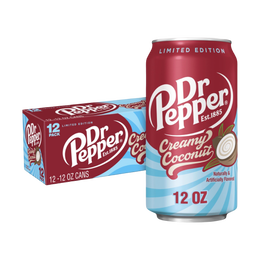 Dr Pepper Creamy Coconut 12 x 355ml