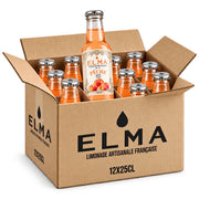 ELMA Limonade Pêche 12 x 25cl