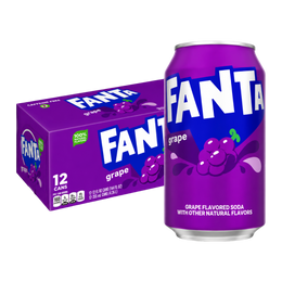 Fanta US Grape 12x355ml - Fanta US Raisin