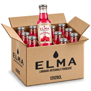 ELMA Limonade Framboise 12 x 25cl
