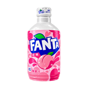 Fanta White Peach Japan 24x300ml - Fanta Pêche Blanche japon