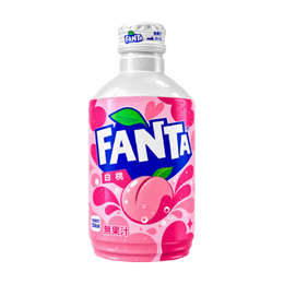 Fanta White Peach Japan 24x300ml - Fanta Pêche Blanche japon