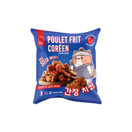 Poulet Frit Coréen Sauce Soja et Miel BUDJI 6x350g - CandyMarket.Fr