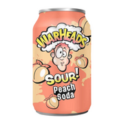 Warheads Sour Peach Soda 12x330ml