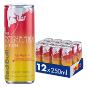 Red Bull Winter Edition Pomme Fuji & Gingembre 12x250ml