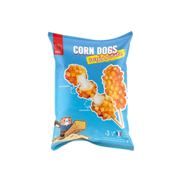 Brochette Corn Dog Crispy Potato Mozzarella BUDJI 6x440g - CandyMarket.Fr