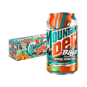 Mountain Dew Tropical Citrus Punch 12 x 355 ml