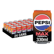 Pepsi Max Tropical 24 x 330 ml
