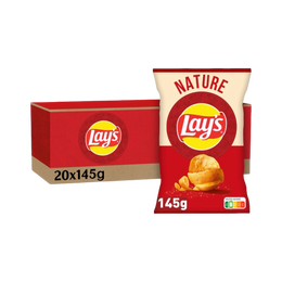 Lay's Chips Nature 20 x 145 g