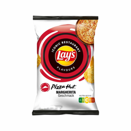 Lay’s Iconic Restaurant Pizza Hut Margherita 9x150g