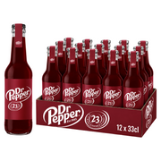 Dr Pepper Glass Bottle 12 x 275ml