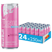 Red Bull The Pink Edition Waldbeere 24x250ml - Red Bull Saveur Baie Sauvage