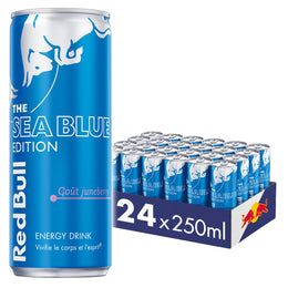 Red Bull 24 x 250ml Sea Blue Edition Juneberry
