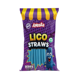 Avesta Lico Straws Berry Display 12 x 70g