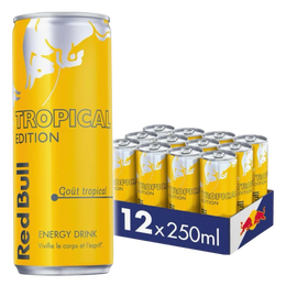 Red Bull Tropical 12x250ml - Red Bull Édition Tropicale