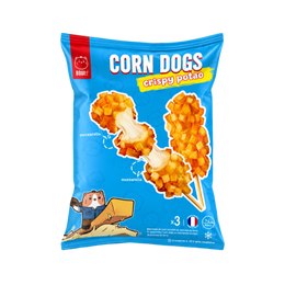 Brochette Corn Dog Crispy Potato Mozzarella BUDJI 6x440g
