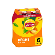 Lipton Pêche 6 x 1,25 L
