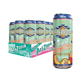 Arizona Fallout Georgia Peach Green Tea Energy 12 x 650 ml