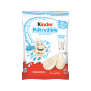 Kinder Milkredible China 8 x 23.4g - Bonbons au lait en forme de goutte garniture à la crème de lait