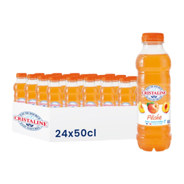 Cristaline Pêche 24 x 50cl