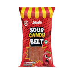 Avesta Sour Belt Strawberry Display 12 x 70g