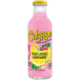 Calypso Yuzu Lychee Lemonade 12x473ml - CandyMarket.Fr