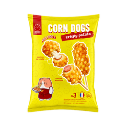 Brochette Corn Dog Crispy Potato saucisse BUDJI 6x440g